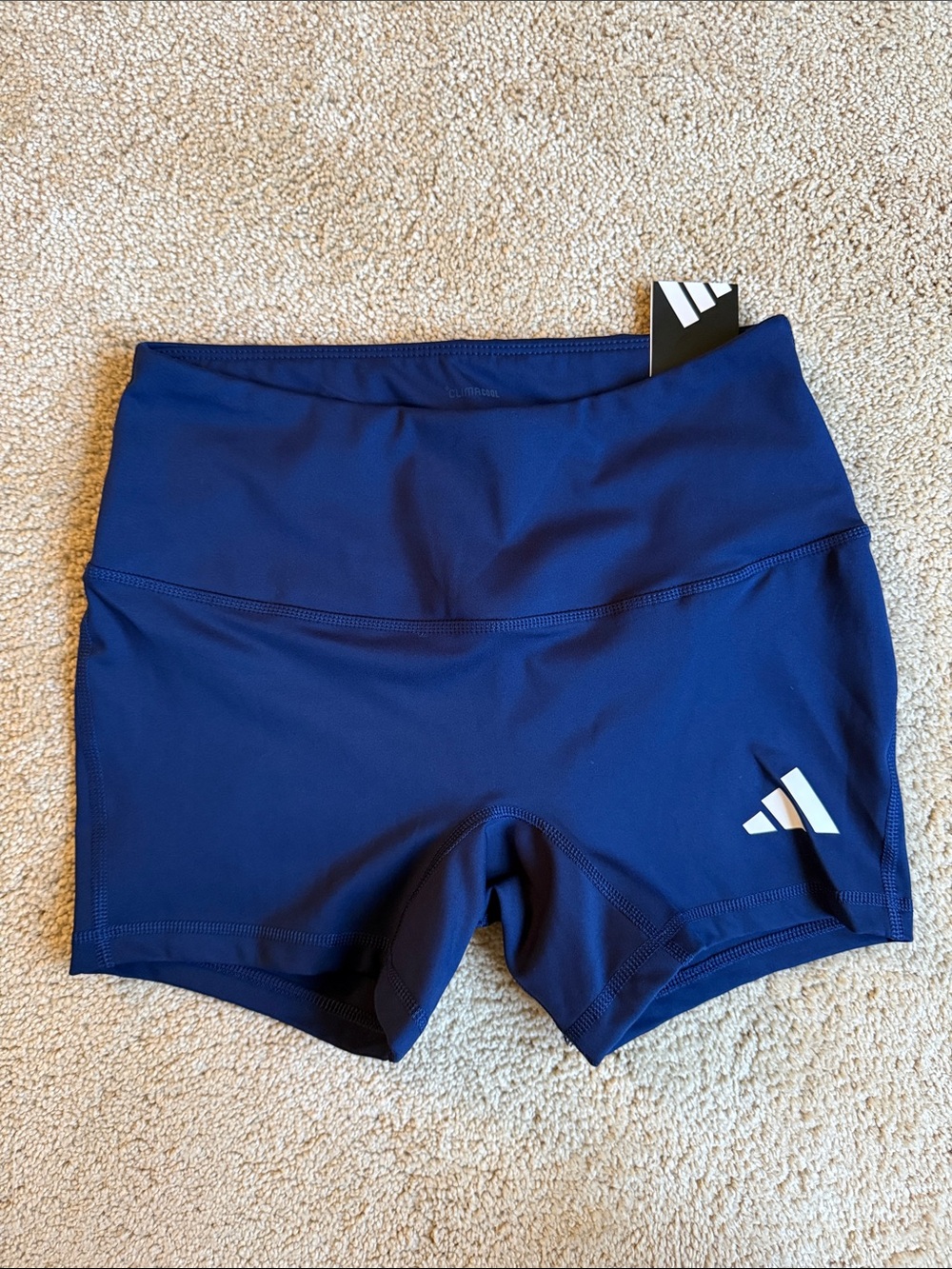 adidas Women's Navy ClimaCool Shorts